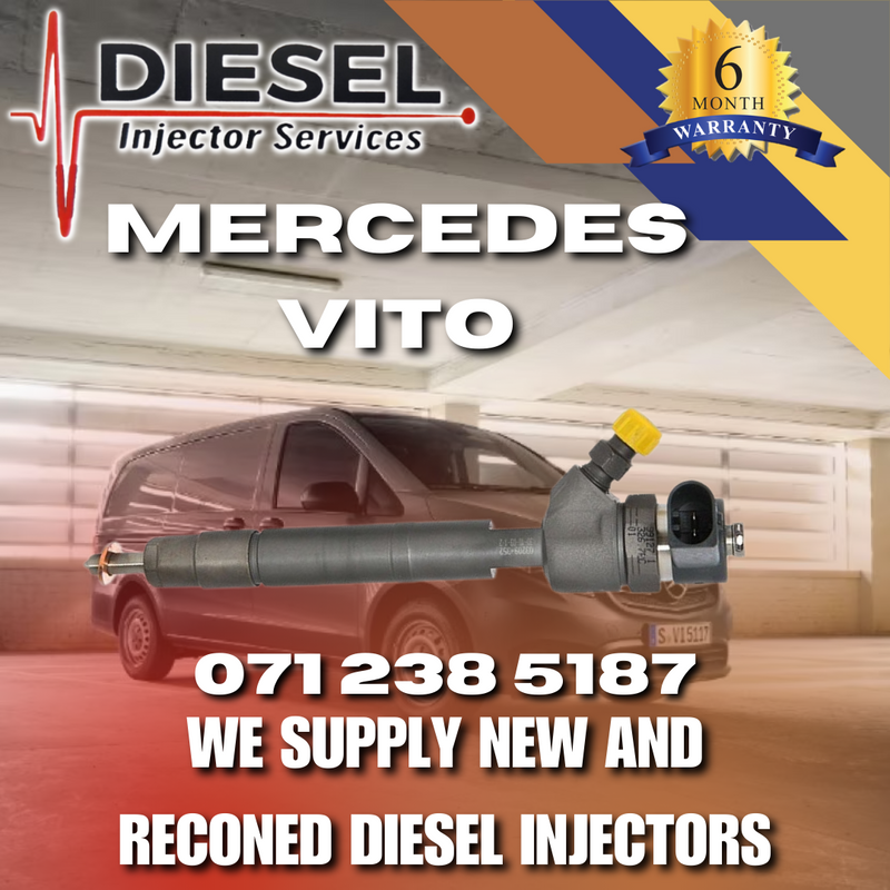 MERCEDES VITO DIESEL INJECTORS FOR SALE OR RECON