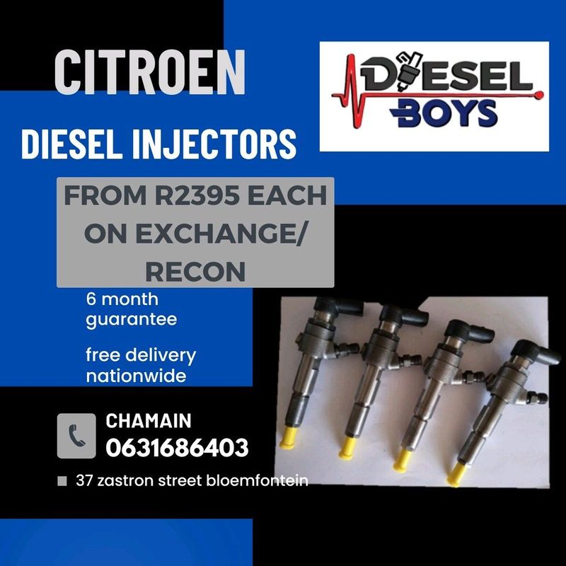 Citroen diesel injectors
