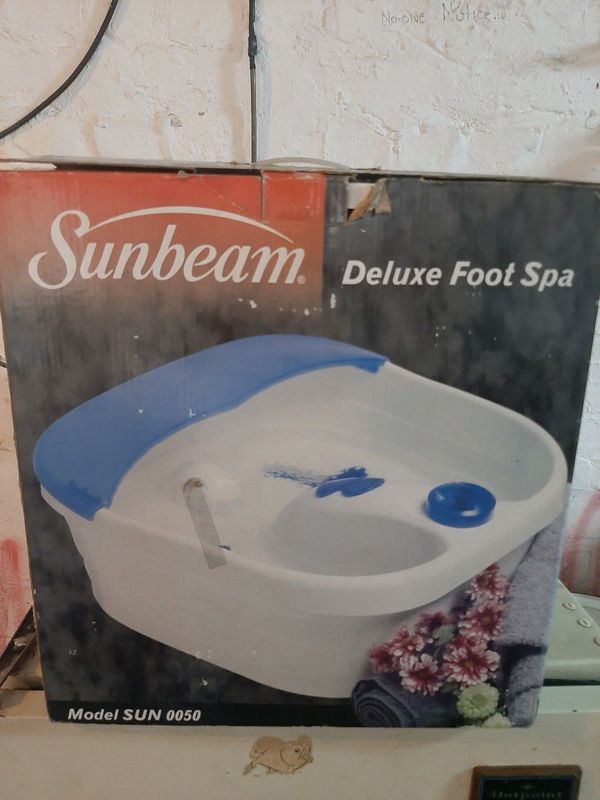 Sunbeam Deluxe Foot Spa