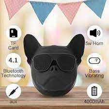 Cannon Cute Wireless  Frensh Bulldog Bluetooth Speaker