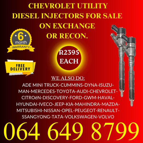 Chevrolet Utility diesel injectors for sale on exchange