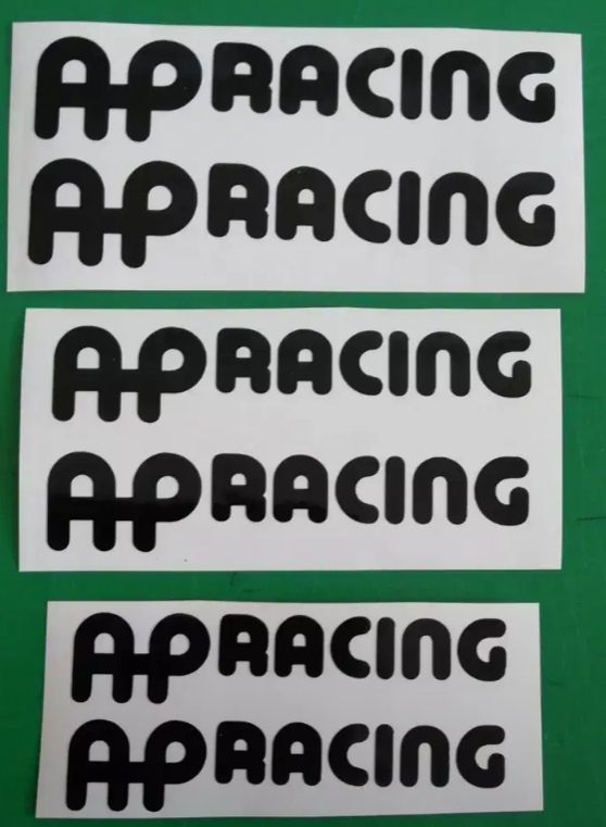 AP Racing brake caliper decals stickers sets