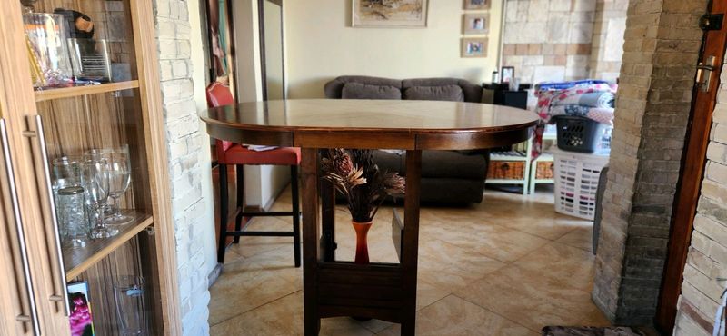 Oak wood  bar table