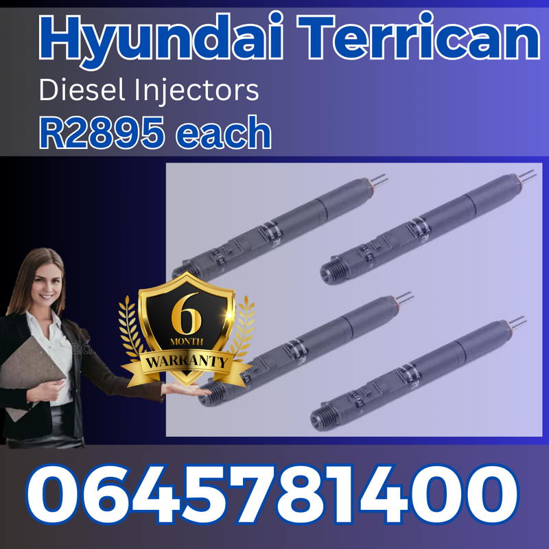 Hyundai Terrican Diesel Injectors for sale