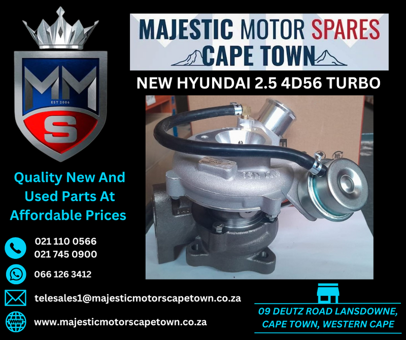 NEW HYUNDAI 2.5 4D56 TURBO FOR SALE