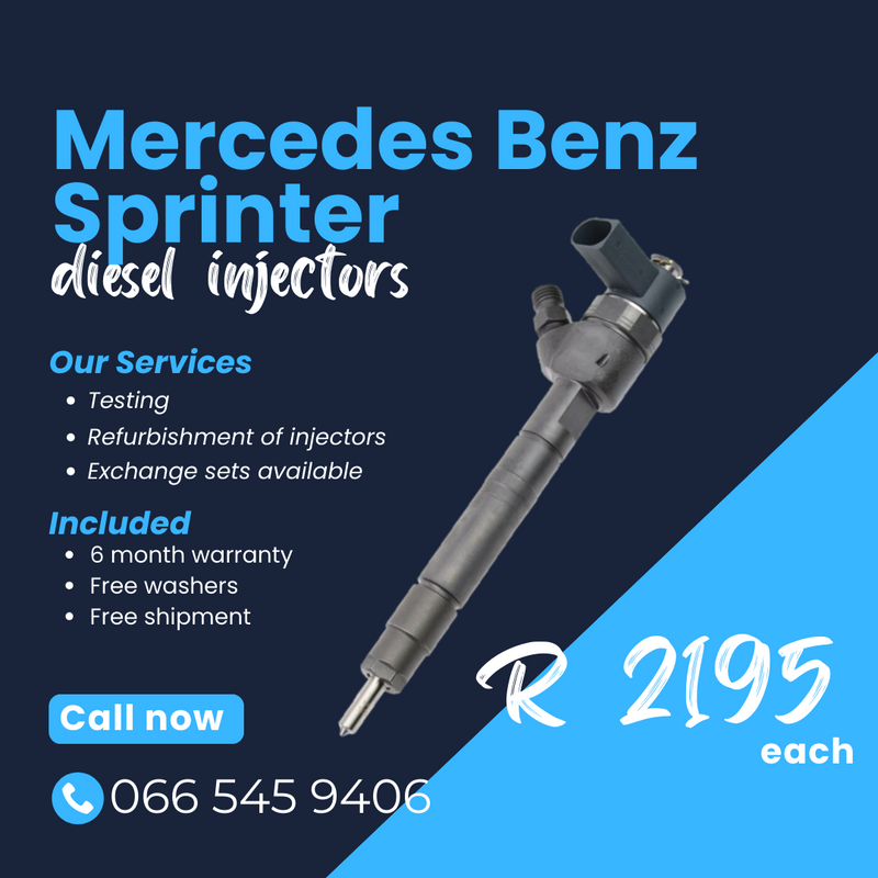 Mercedes Benz Sprinter diesel injectors for sale on exchange