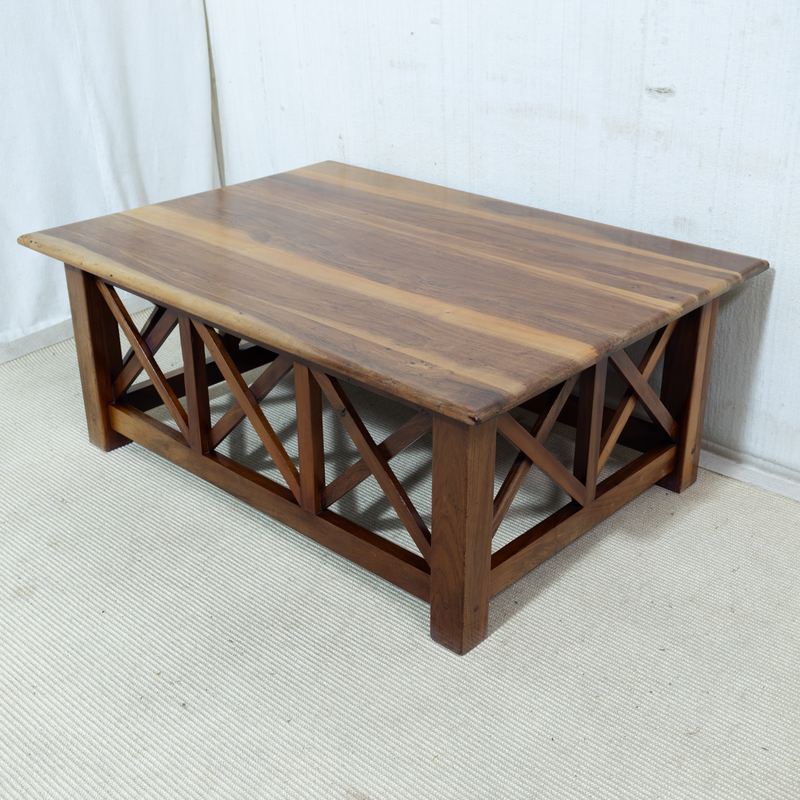 Quality Modern Solid Blackwood Coffee Table