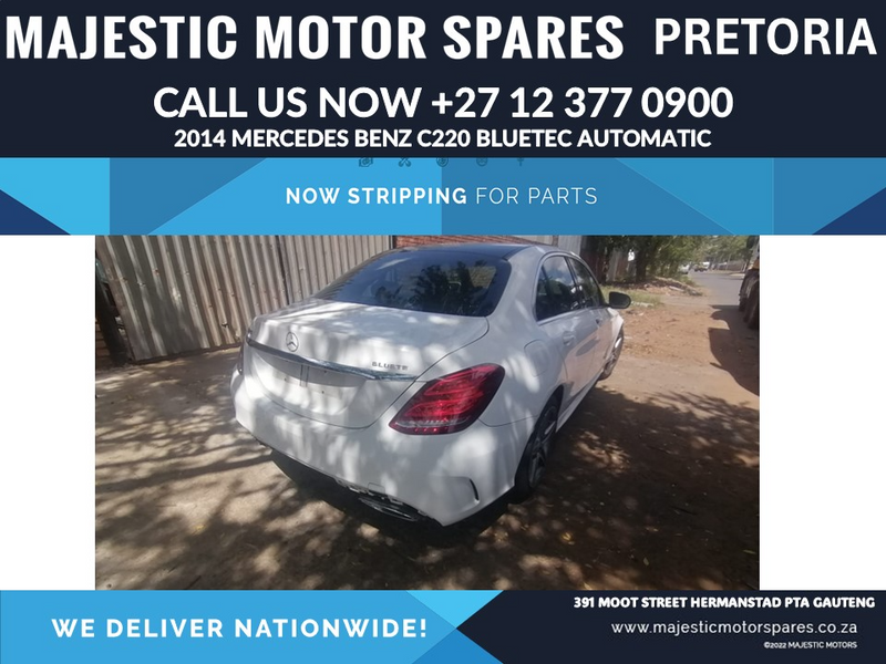 2014 Mercedes C220 BlueTEC stripping for spares used parts