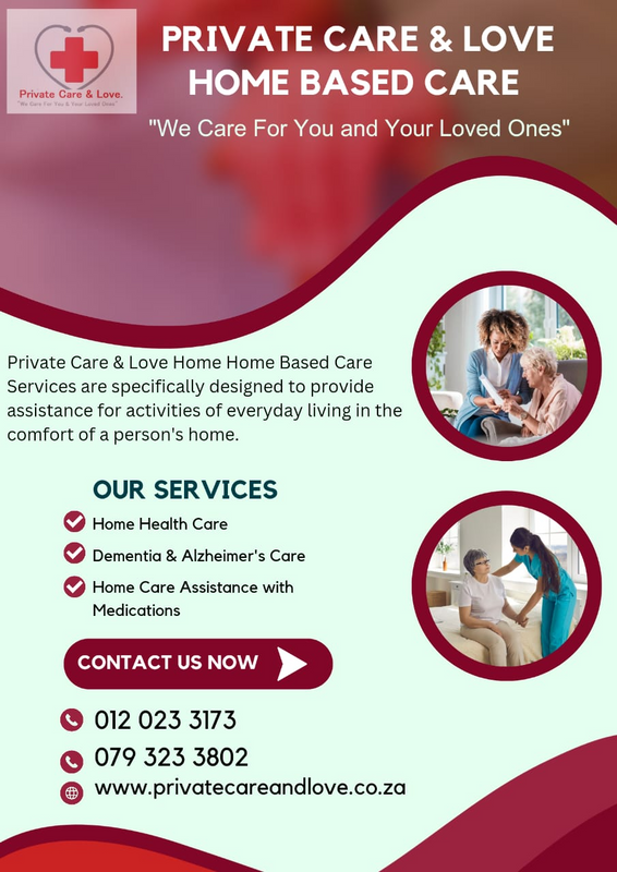 Elderly Home Based Care in Pretoria