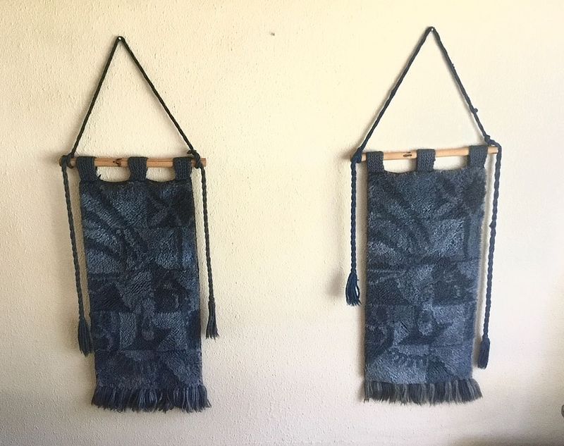 Woven Wool Hanging Tapestries