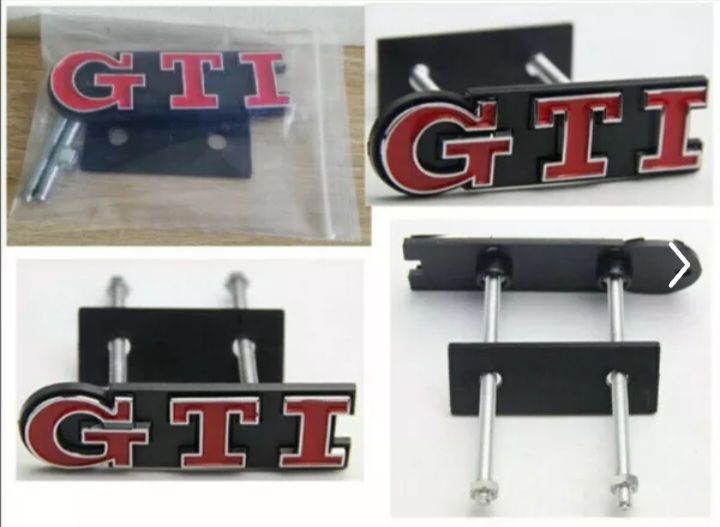 VW GTI grille badge / emblem