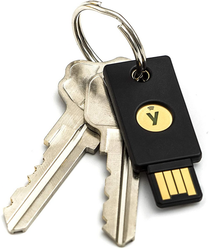 Yubico YubiKey 5 NFC - Two Factor Authentication USB-A and NFC Security Key