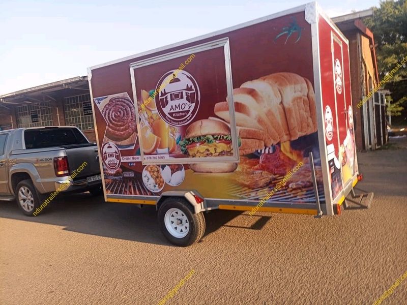 Fully equipped mobile kitchens trailers for sale in Pretoria Kzn