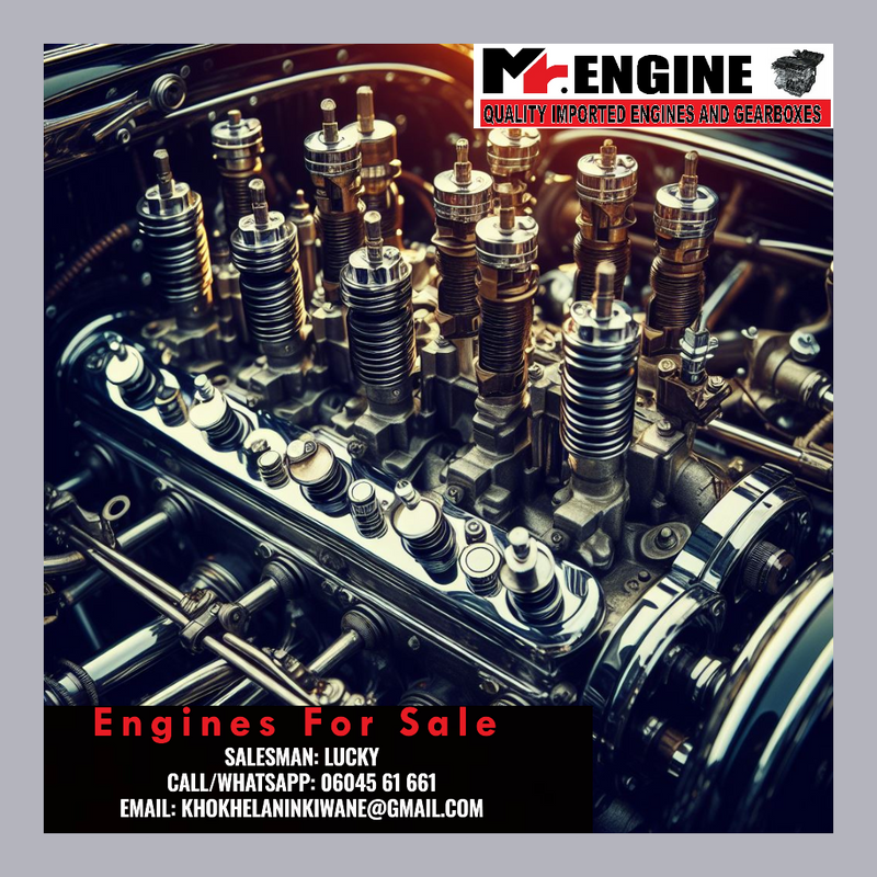 Quality Low mileage Import Engines and Gearboxes Call or WhatsApp now on 0604561661