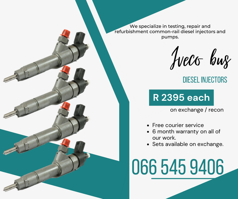 IVECO BUS DIESEL INJECTORS FOR SALE ON EXCHANGE