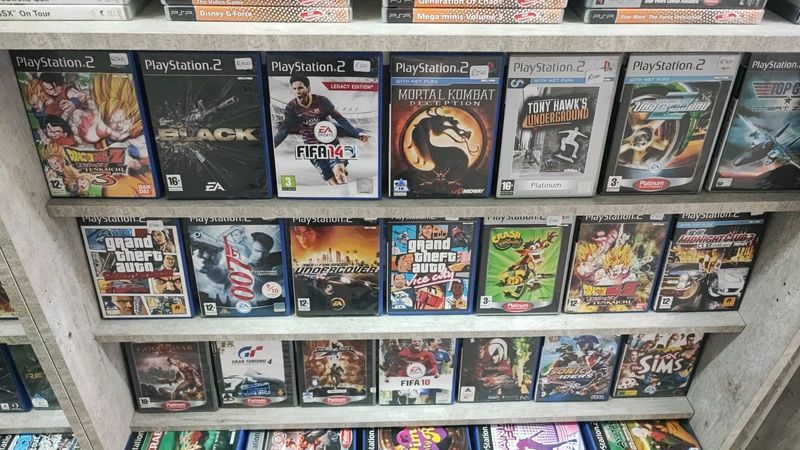 Ps2 games from R150 upwards