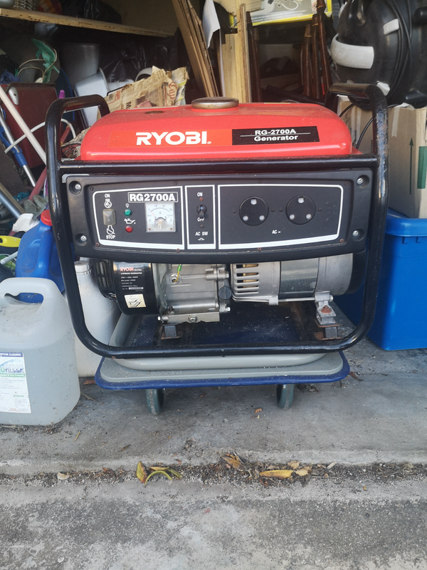 Ryobi 2700 generator as new