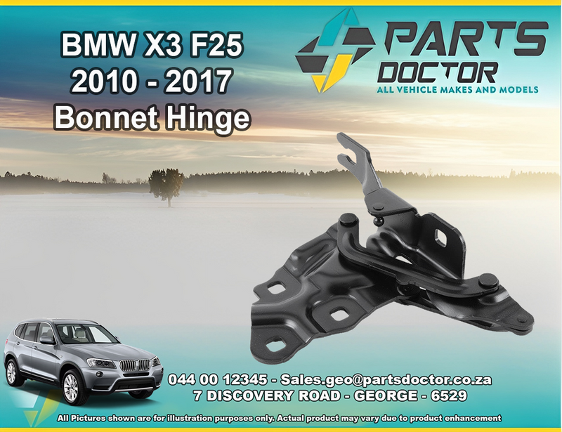 BMW X3 F25 2010 - 2017 BONNET HINGE