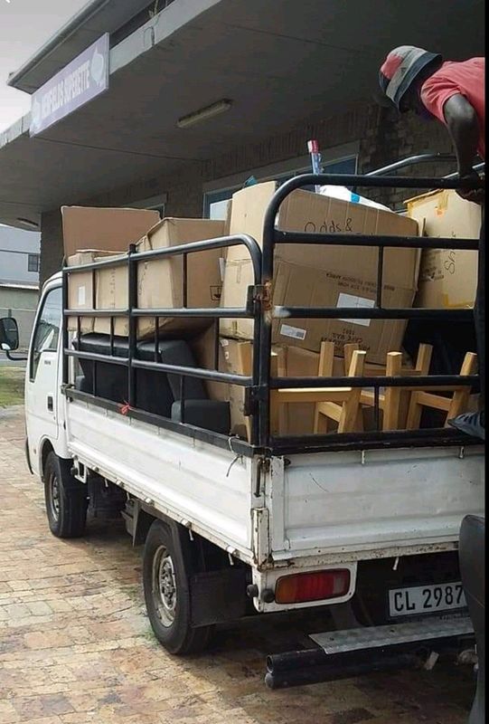 Bakkie for hire with driver