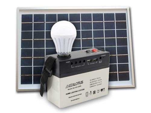 Demo Everlotus 5W/12V Solar Lighting Powerbank System S5-2399 On Sale
