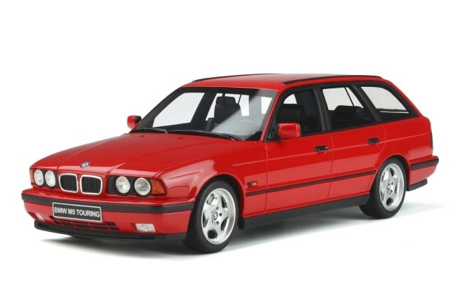 BMW M5 (E34) Touring - Red - (Ottomobile 1/18 scale model)