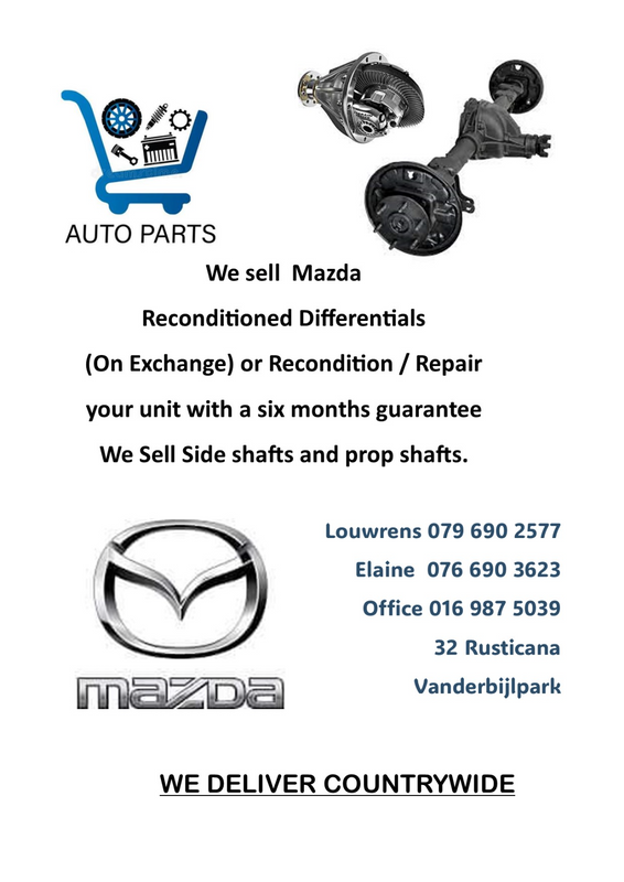 Mazda Diffs (on exchange) with a six months guarantee!!