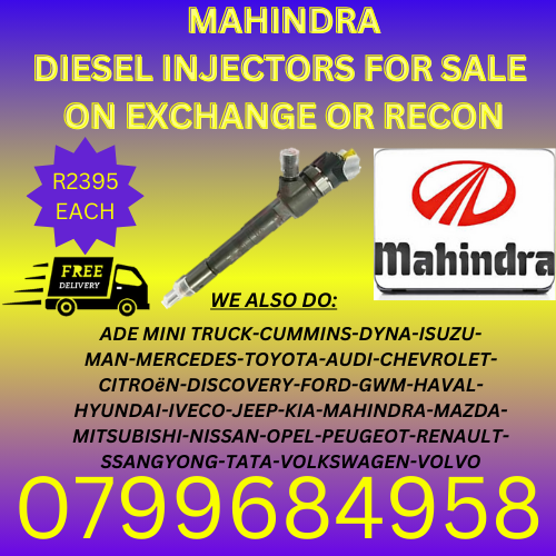 MAHINDRA SCORPIO DIESEL INJECTORS/ FREE COPPER WASHERS