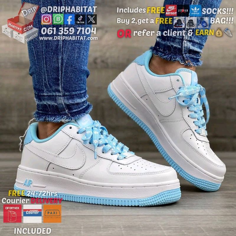 Nike air force 1 flora laces
