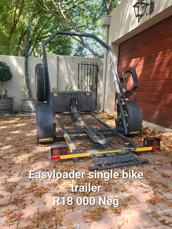 Easyloader single bike trailer