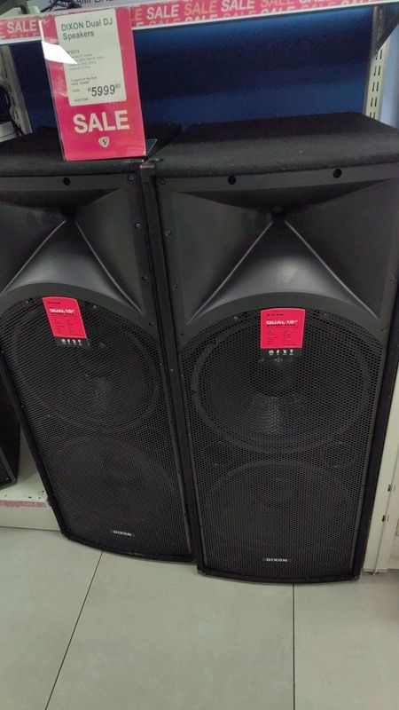 Dixon 15inch speakers