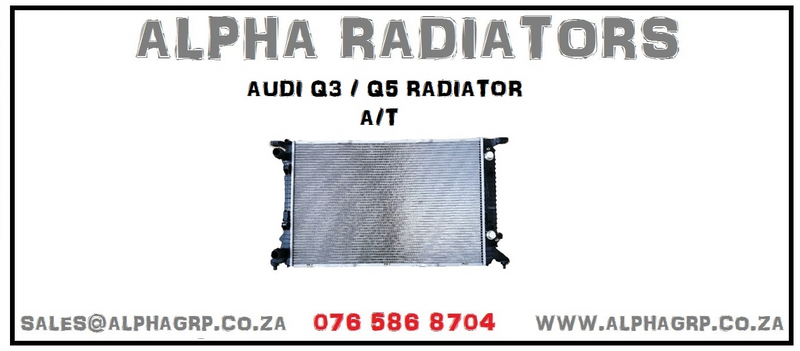 Audi Q5 Radiator, Radiators