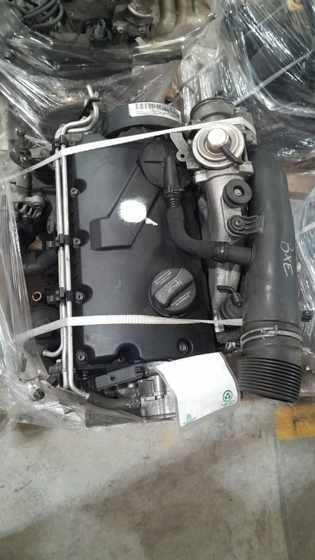 Used VW/AUDI BXE engine for sale. Suitable for 1.9 GOLF, JETTA, MK5, CADDY TDI.