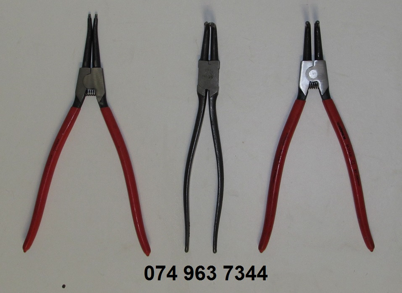 Knipex &amp; Will 300mm Large Circlip Pliers 3pc