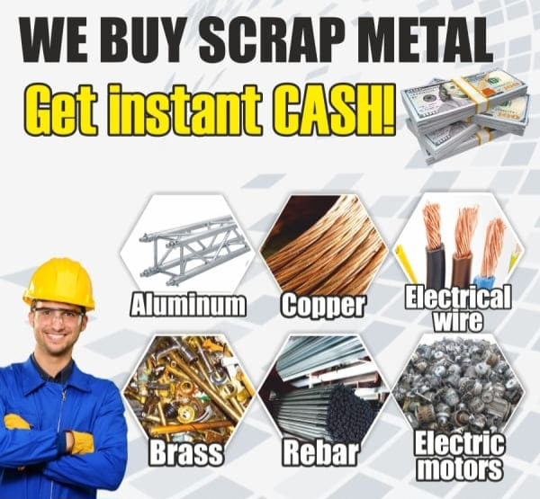 Get Best Prices - Cash Paid for your Scrap Metals Broken Appliances Unwanted Goods
