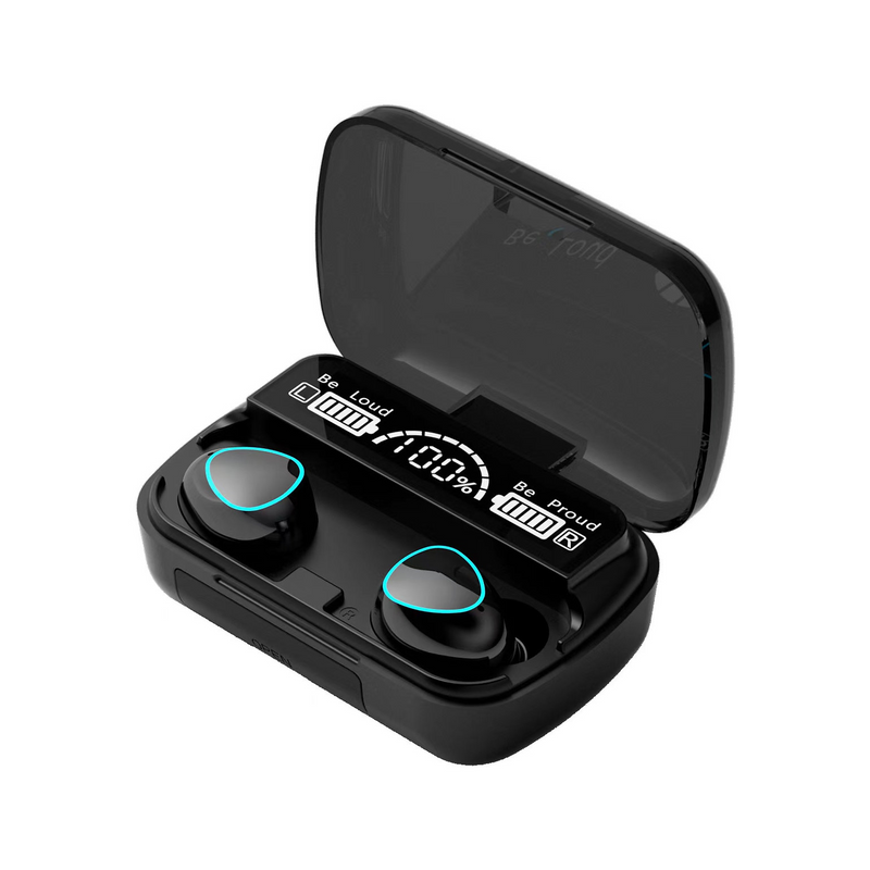 M10 TWS Wireless Bluetooth Earbuds with LED Display Charge Case