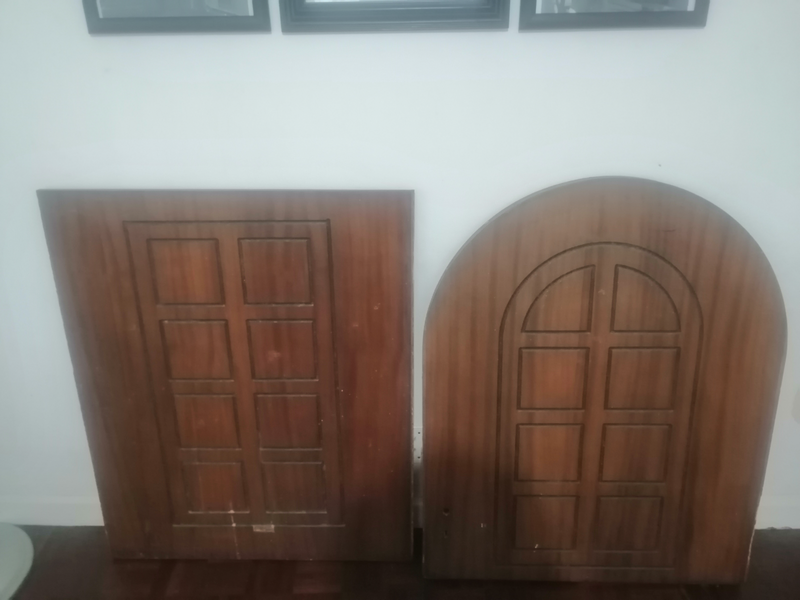 Wooden antique door- 2 piece  Heavy Duty