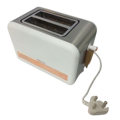 Mellerware - Toaster / 2 Slice Toaster Rose Gold - White (850W)