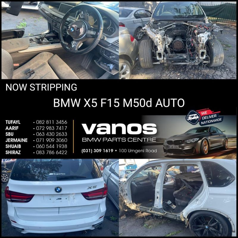 BMW X5 F1M50D AUTO STRIPPING FOR SPARES