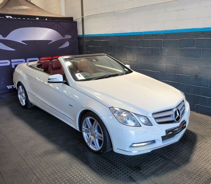 2013 MERCEDES-BENZ E 250 CGi CABRIOLET