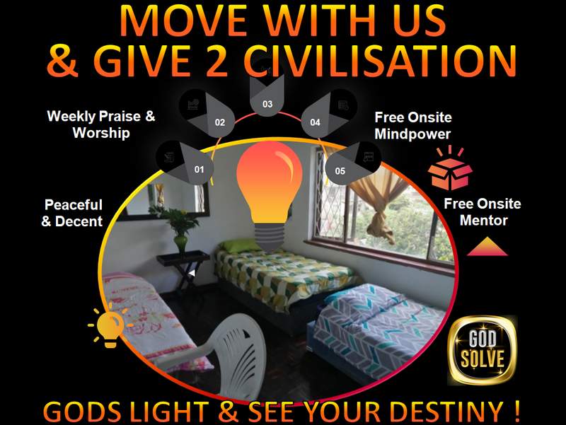 Godsolve rent OPPORTUNITY. Free Onsite mentors take you to another level that most dont