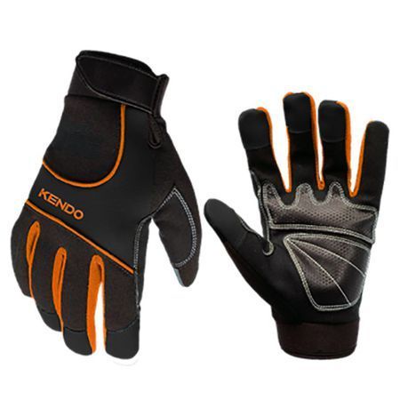 Kendo Palm Glove - Synthetic Leather Polyurethane Coated (Size: Medium)