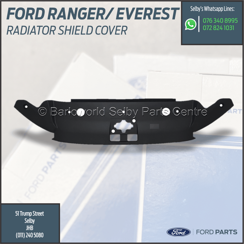 New Genuine Ford Ranger T7, Everest Radiator Shield - Top Radiator Grille Cover