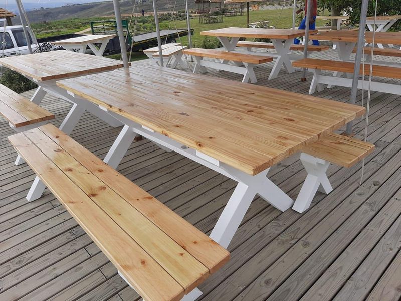 Stunningly Handcrafted Outdoor Benches