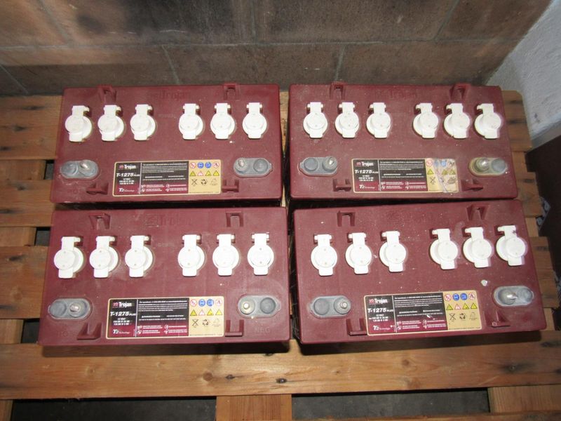 Golf cart batteries x 4