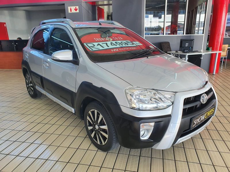 Silver Toyota Etios MY14 1.5 Xs Cross with 93999km available now!