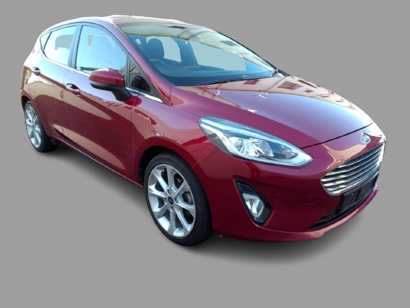 2018 Ford Fiesta 1.0 EcoBoost Titanium, Red with 83000km available now!