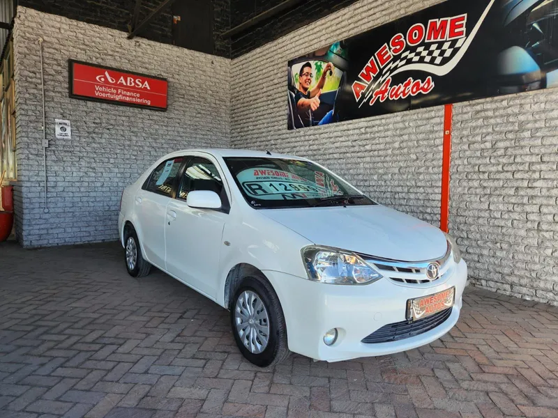 2012 Toyota Etios 1.5 Xi Sedan WITH 145536 KMS, CALL JEAN 068 270 7589