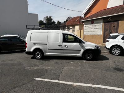 White Volkswagen Caddy Panel Van Maxi 2.0 TDI with 225000km available now!