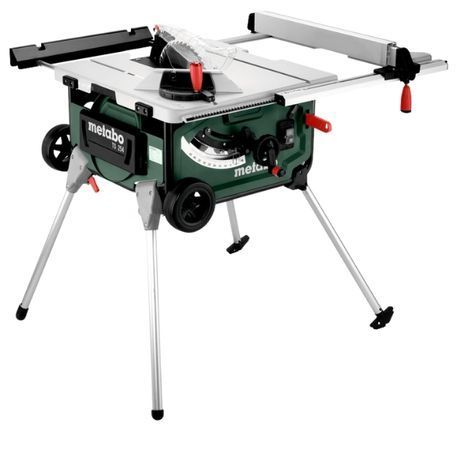 Metabo - Table Saw TS254 2000W (600668000) with Stand and Trolley Function