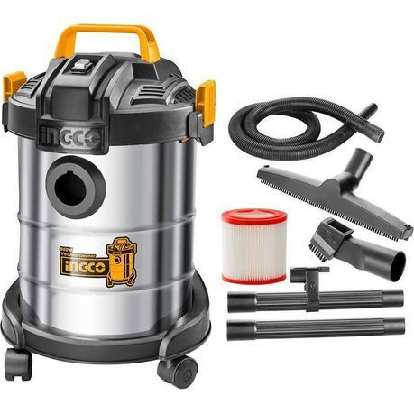 INGCO - Vacuum Cleaner (Wet and Dry) - 12 Litre